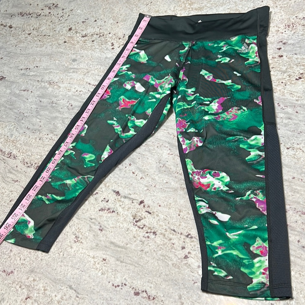 Adidas Climalite Printed Cropped Leggings